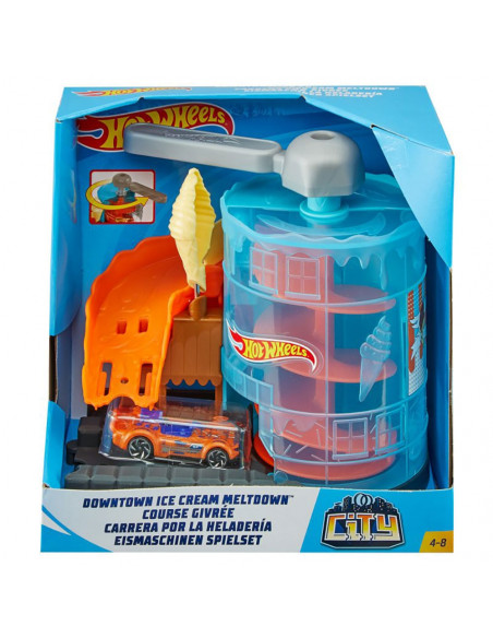 Pista de masini Hot Wheels by Mattel City Downtown Ice Cream