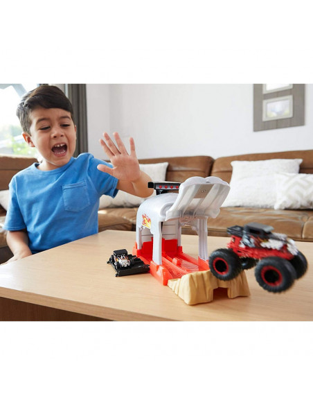 Pista de masini Hot Wheels by Mattel Monster Truck Bone Shaker