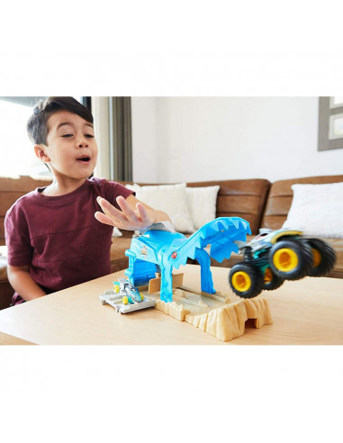 Pista de masini Hot Wheels by Mattel Monster Truck Pit and