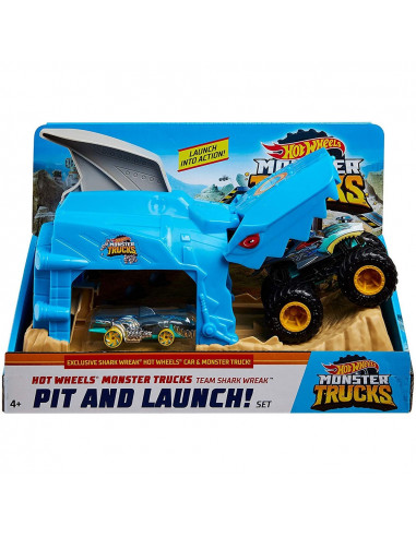 Pista de masini Hot Wheels by Mattel Monster Truck Pit and