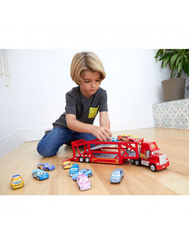 Camion Disney Cars by Mattel Mack cu trailer,MT-FPX96