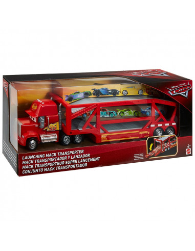 Camion Disney Cars by Mattel Mack cu trailer,MT-FPX96