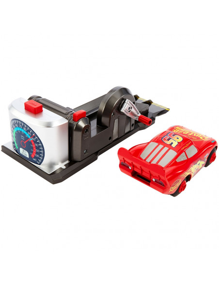Masina Disney Cars by Mattel Fulger McQueen cu lansator,MT-FRV84