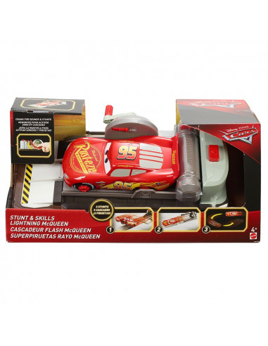 Masina Disney Cars by Mattel Fulger McQueen cu lansator,MT-FRV84
