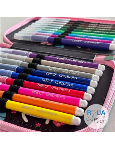 Penar echipat cu 2 fermoare PE265E Daco, Bloom