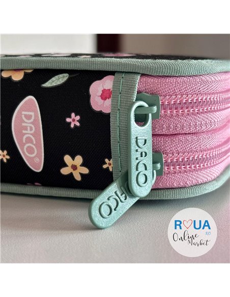 Penar echipat cu 2 fermoare PE265E Daco, Bloom