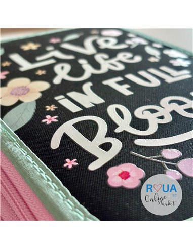 Penar echipat cu 2 fermoare PE265E Daco, Bloom