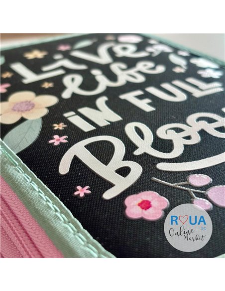 Penar echipat cu 2 fermoare PE265E Daco, Bloom