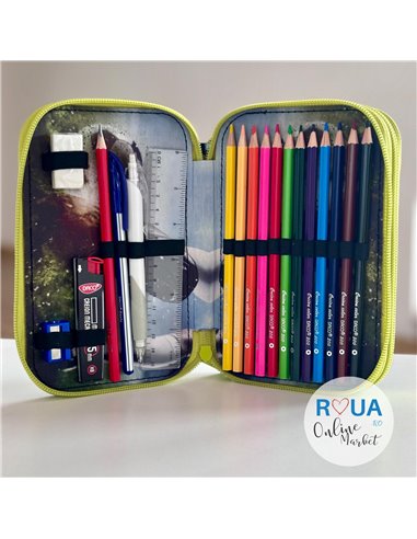 Penar echipat cu 2 fermoare PE266E Daco, Soccer