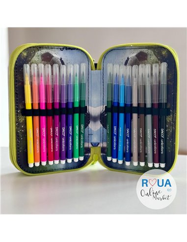 Penar echipat cu 2 fermoare PE266E Daco, Soccer