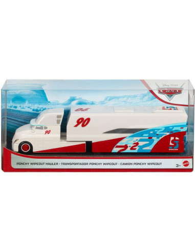 Camion Disney Cars by Mattel Ponchy Wipeout Hauler din