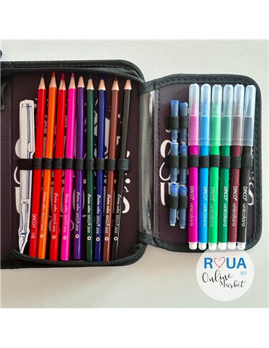 Penar echipat cu 1 fermoar PE1949E Daco, Unicorns Penar echipat cu 1 fermoar PE1949E Daco, Unicorns