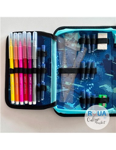 Penar echipat cu 1 fermoar PE1953E Daco, Bluey