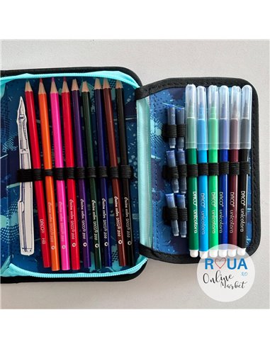 Penar echipat cu 1 fermoar PE1953E Daco, Bluey