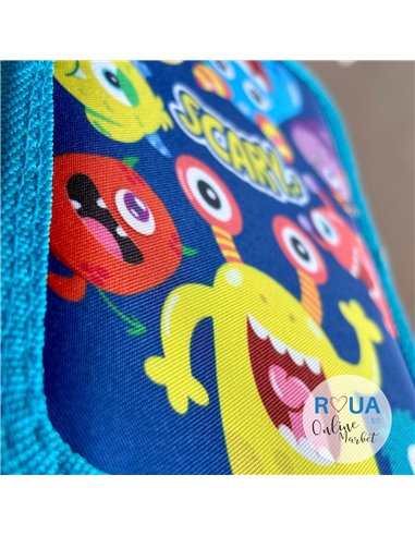 Penar echipat S-COOL SC2460, 3 fermoare, 39 piese, Scary