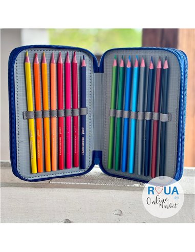 Penar echipat S-COOL SC2458, 3 fermoare, 39 piese, Let's do it