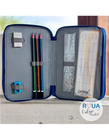 Penar echipat S-COOL SC2458, 3 fermoare, 39 piese, Let's do it