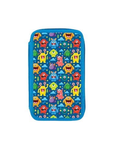 Penar echipat S-COOL SC2460, 3 fermoare, 39 piese, Scary