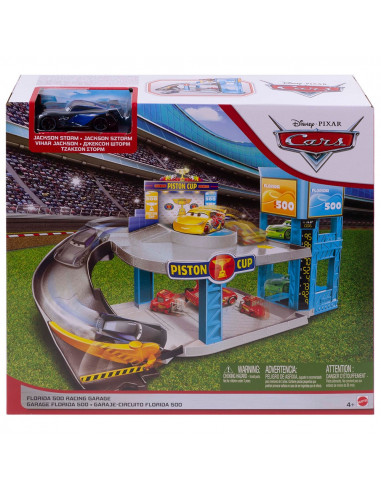 Jucarie Disney Cars by Mattel Garaj Florida 500 cu