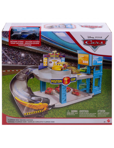 Jucarie Disney Cars by Mattel Garaj Florida 500 cu