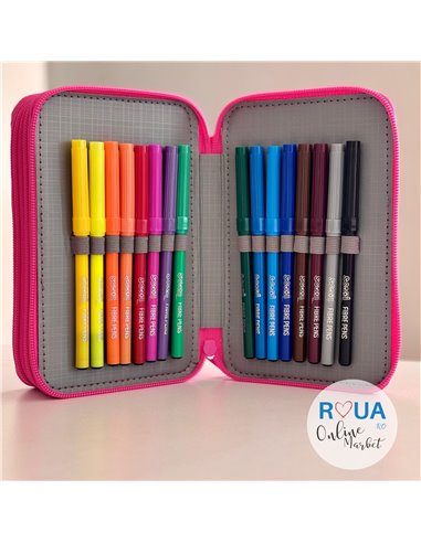 Penar echipat S-COOL SC2456, 3 fermoare, 39 piese, I am so purrfect