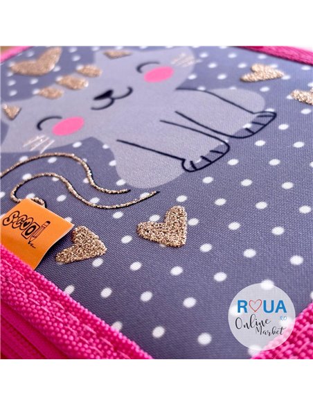 Penar echipat S-COOL SC2456, 3 fermoare, 39 piese, I am so purrfect