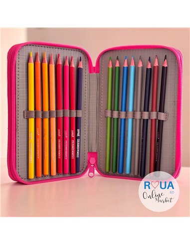 Penar echipat S-COOL SC2456, 3 fermoare, 39 piese, I am so purrfect