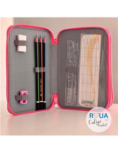 Penar echipat S-COOL SC2455, 3 fermoare, 39 piese, Dream 