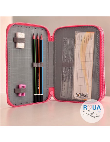 Penar echipat S-COOL SC2455, 3 fermoare, 39 piese, Dream 