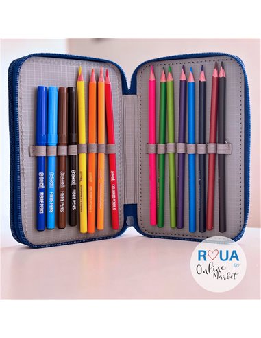 Penar echipat S-COOL SC2451, 2 fermoare, 29 piese, Let's do it