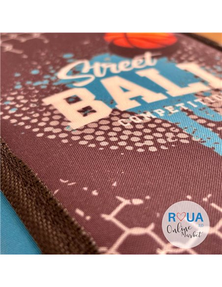 Penar echipat S-COOL SC2452, 2 fermoare, 29 piese, Street ball