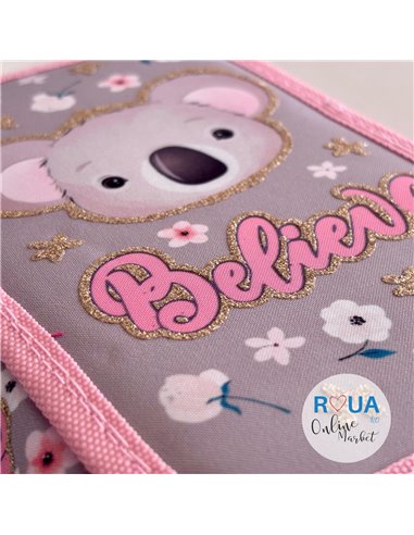 Penar echipat S-COOL SC2449, 2 fermoare, 29 piese, Believe