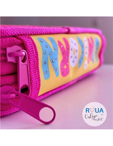 Penar echipat S-COOL SC2446, 2 fermoare, 29 piese, Unicorn