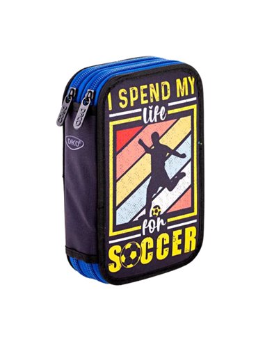 Penar echipat cu 2 fermoare PE256E Daco, Soccer