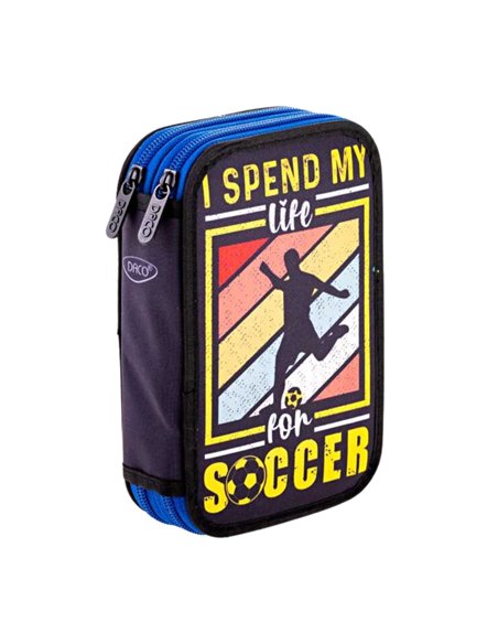 Penar echipat cu 2 fermoare PE256E Daco, Soccer