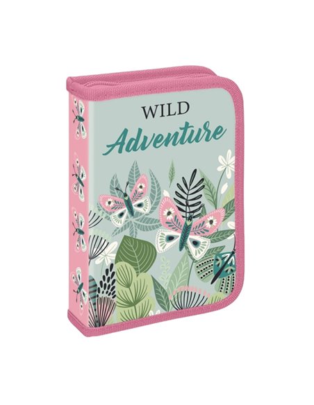 Penar echipat S-COOL SC2437, 1 fermoar, 32 piese, Fluturi