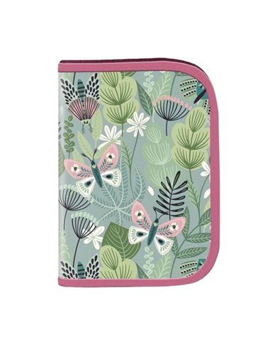 Penar echipat S-COOL SC2437, 1 fermoar, 32 piese, Fluturi