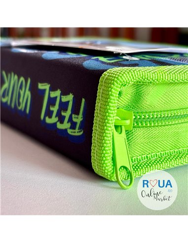 Penar echipat S-COOL SC2441, 1 fermoar, 32 piese, Football Penar echipat S-COOL SC2441, 1 fermoar, 32 piese, Football