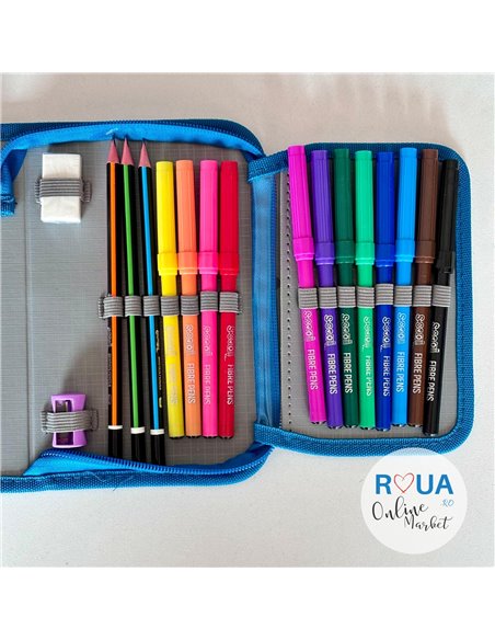 Penar echipat S-COOL SC2430, 1 fermoar, 32 piese, Dream big