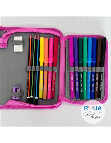 Penar echipat S-COOL SC2432, 1 fermoar, 32 piese, Follow your dreams Penar echipat S-COOL SC2432, 1 fermoar, 32 piese, Follow your dreams