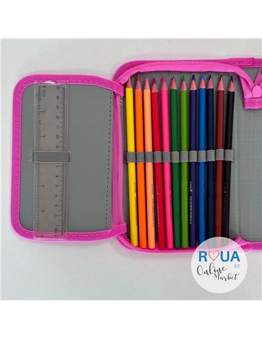 Penar echipat S-COOL SC2432, 1 fermoar, 32 piese, Follow your dreams Penar echipat S-COOL SC2432, 1 fermoar, 32 piese, Follow your dreams