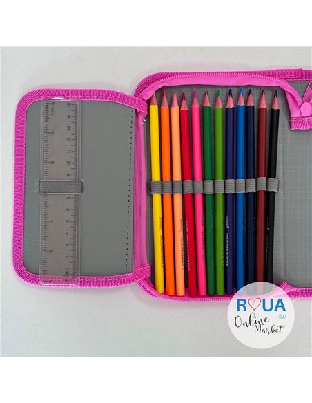 Penar echipat S-COOL SC2432, 1 fermoar, 32 piese, Follow your dreams Penar echipat S-COOL SC2432, 1 fermoar, 32 piese, Follow your dreams