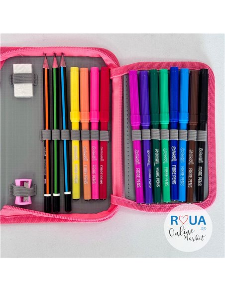 Penar echipat S-COOL SC2431, 1 fermoar, 32 piese, Dream