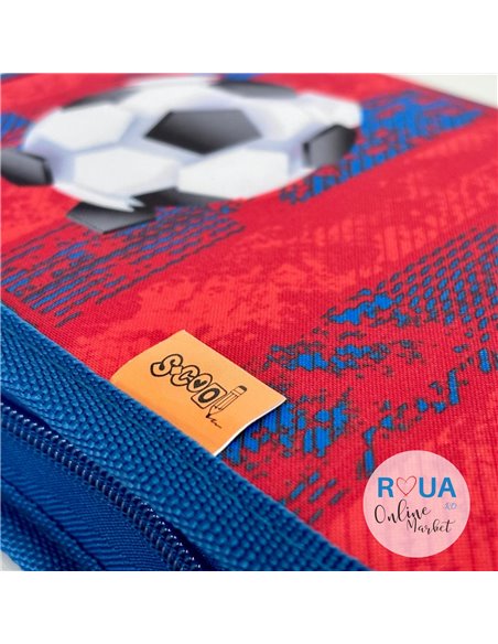 Penar echipat S-COOL SC2442, 1 fermoar, 32 piese, Football