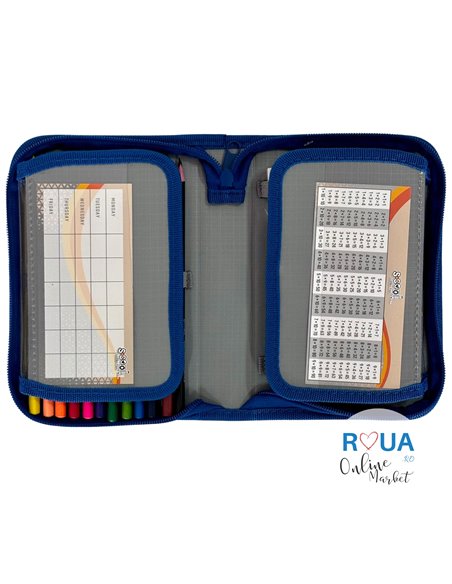 Penar echipat S-COOL SC2442, 1 fermoar, 32 piese, Football