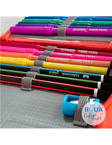 Penar echipat S-COOL SC2439, 1 fermoar, 32 piese, Basketball Penar echipat S-COOL SC2439, 1 fermoar, 32 piese, Basketball