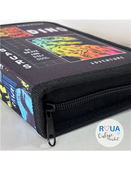 Penar echipat S-COOL SC2438, 1 fermoar, 32 piese, Dinosaurs