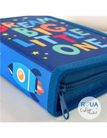 Penar echipat S-COOL SC2444, 1 fermoar, 32 piese, Dream big little one Penar echipat S-COOL SC2444, 1 fermoar, 32 piese, Dream big little one