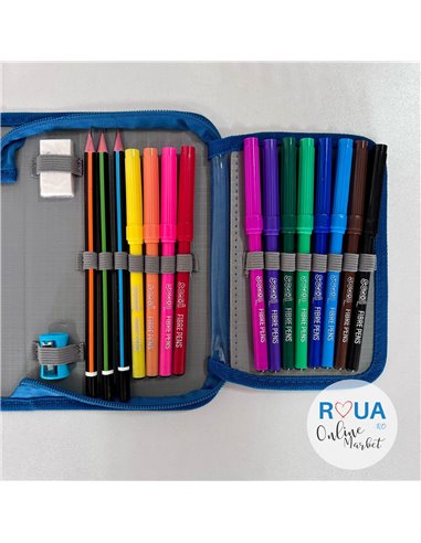 Penar echipat S-COOL SC2444, 1 fermoar, 32 piese, Dream big little one Penar echipat S-COOL SC2444, 1 fermoar, 32 piese, Dream big little one