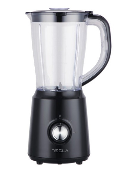 BL202B,Blender Tesla BL202B, 500W, 1,5L, 2 viteze + functie Pulse, Negru